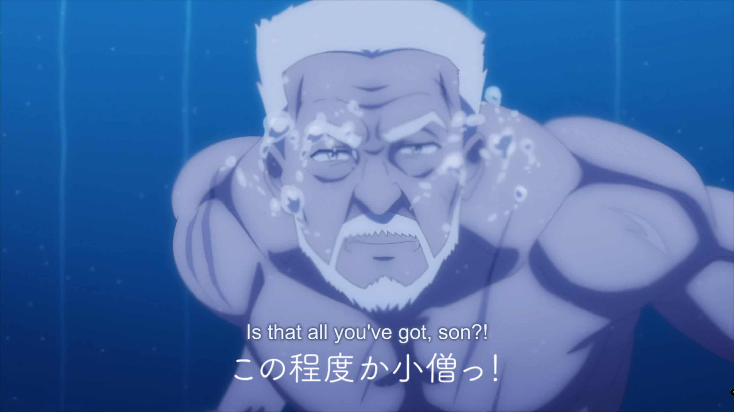 Konato facing off with Takahara - Summer Pockets Season 1 Episode 17