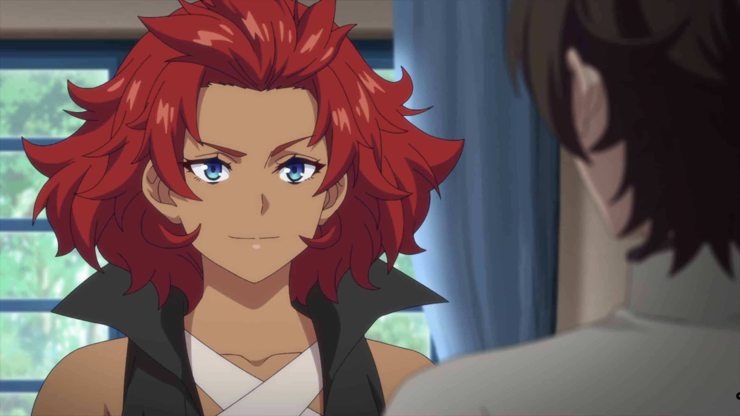 Layla (Akeno Watanabe) talking to Kyle - New Saga Season 1 Episode 2