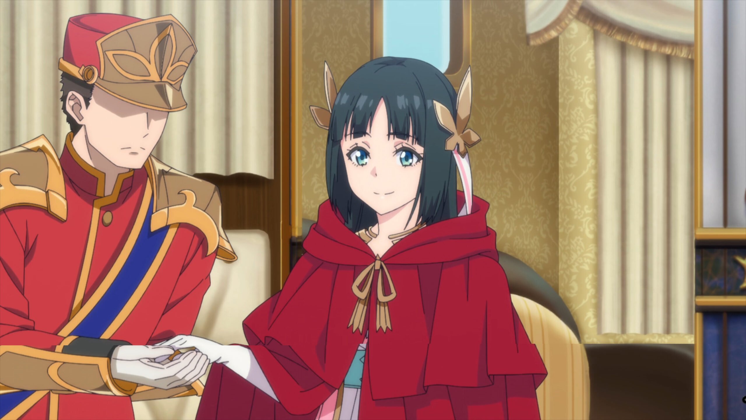 Princess Milena de Zirgus (Kaori Maeda) greeting the public - New Saga Season 1 Episode 3