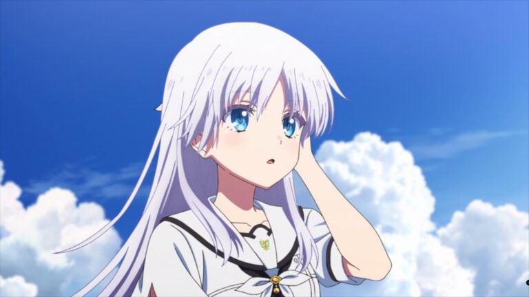 Shiroha when Takahara was arriving - Summer Pockets