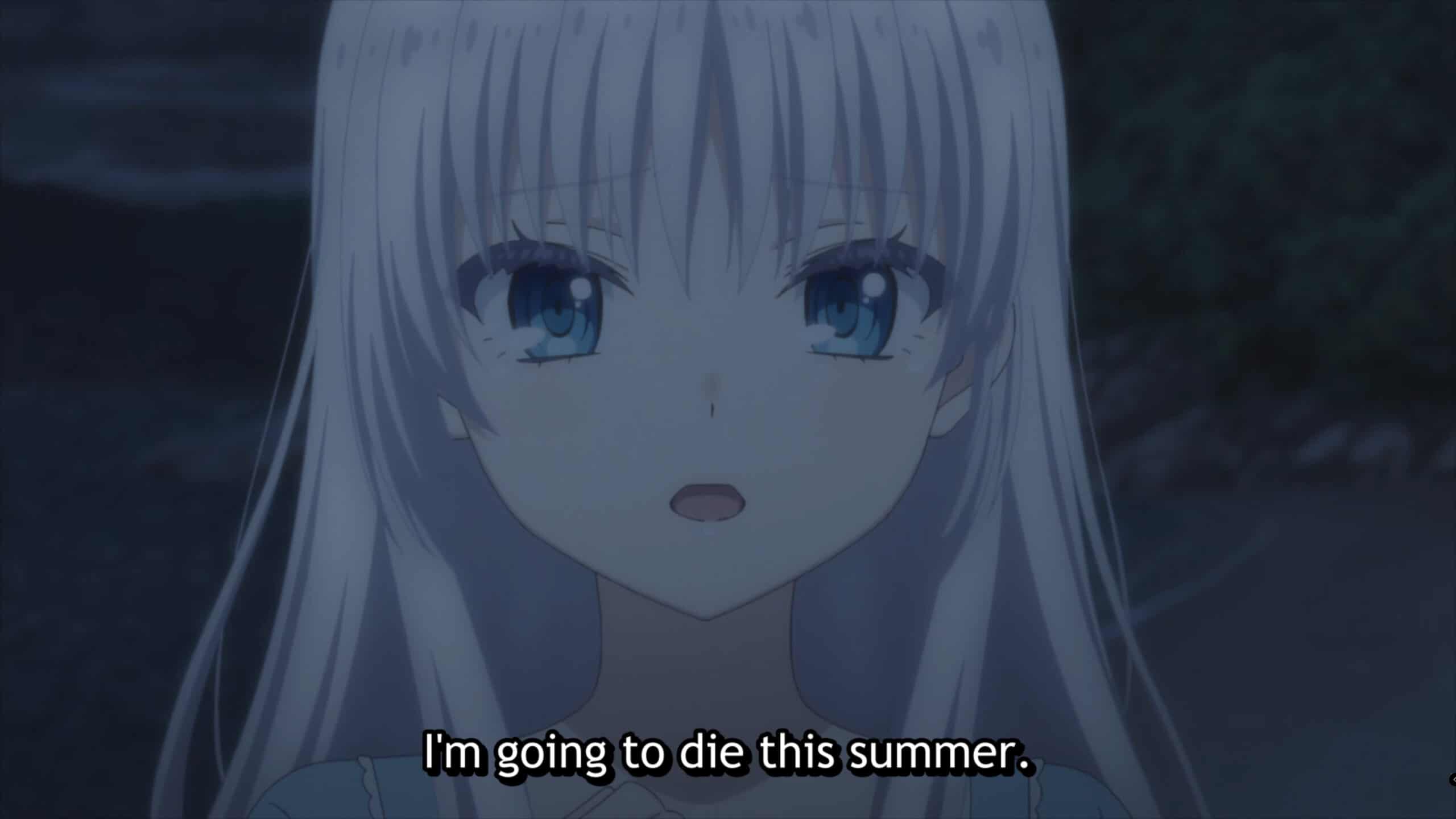 Shiroha saying she is going to die - Summer Pockets Season 1 Episode 16