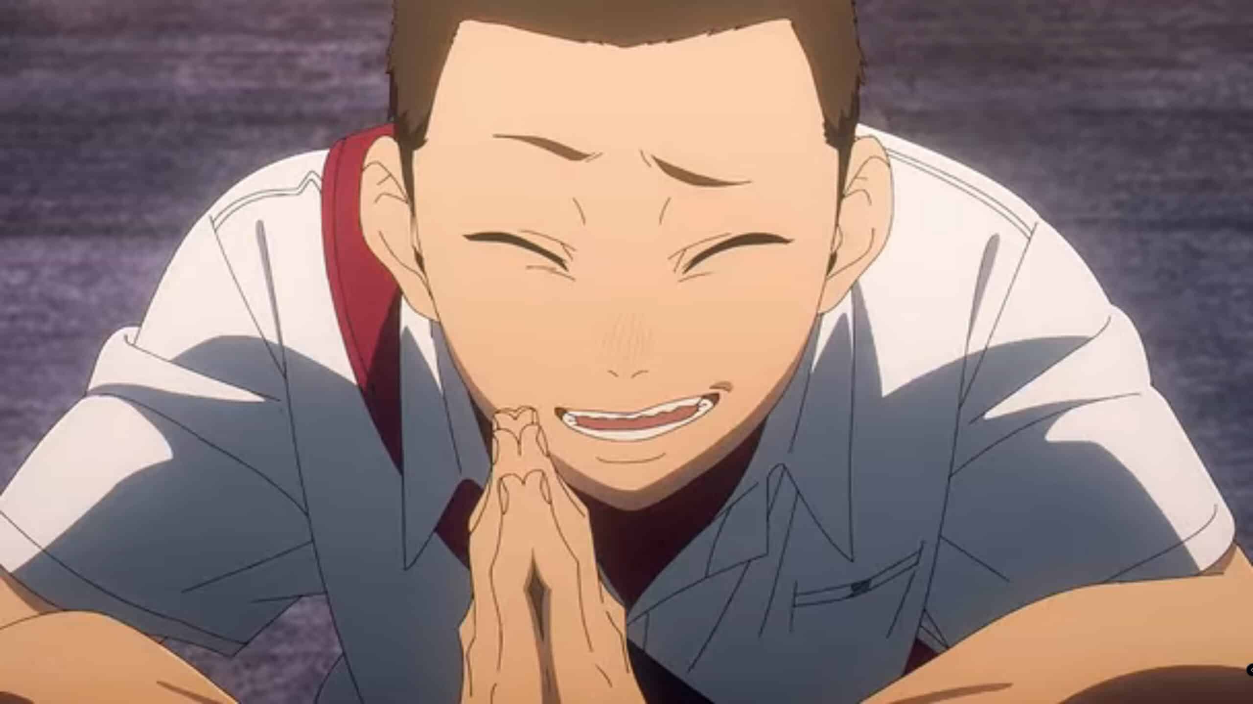 Yuuta (Nakajima Yoshiki) asking his friends to walk with him home - The Summer Hikaru Died