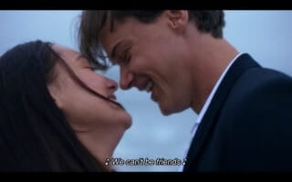 Belly and Conrad in a flashback, as Ariana Grande's "We Can't Be Friends (Wait For Your Love)" plays- The Summer I Turned Pretty Season 3 Episode 7
