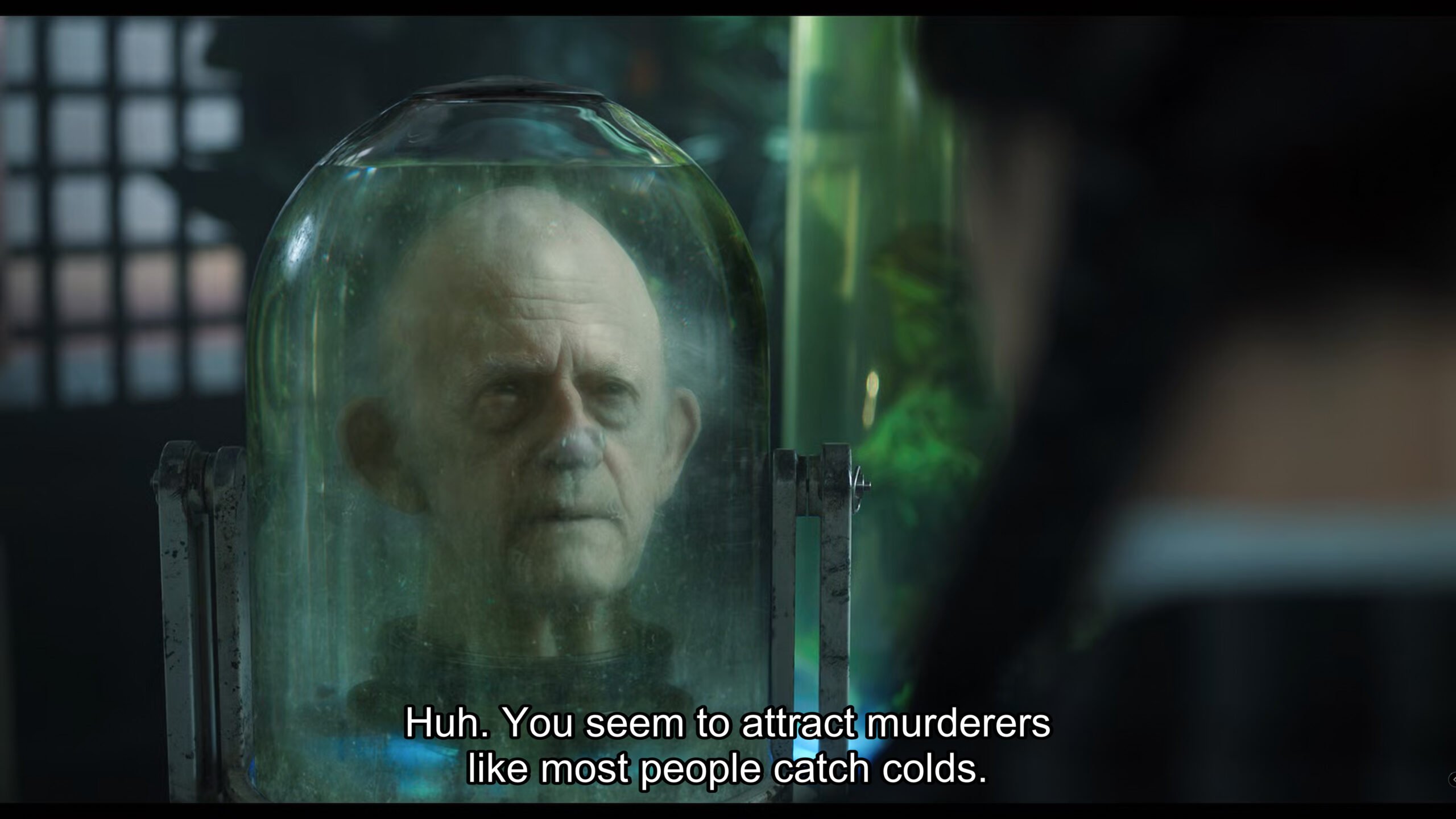 Dr. Orloff taking note of how Wednesday attracts a certain kind of person - Wednesday Season 2 Episode 4