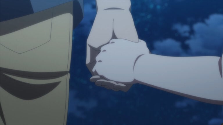 Umi holding Takahara's hand - Summer Pockets Season 1 Episode 18 – Crunchyroll (84)