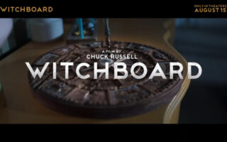 Title Card featuring the actual witchboard – Witchboard (The Avenue Entertainment, Atlas Distribution Company) (91)