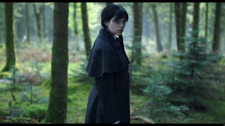 Wednesday in the woods, learning of a murder - Wednesday 2.1