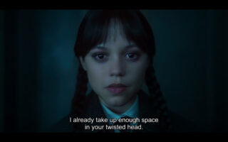 Wednesday noting she takes up enough space in Tyler's head - Wednesday Season 2 Episode 2