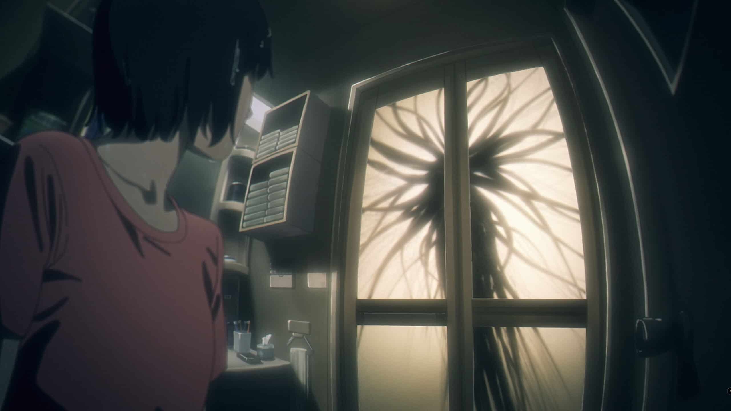 The Wig Ghost scaring Kaoru - The Summer Hikaru Died Season 1 Episode 5