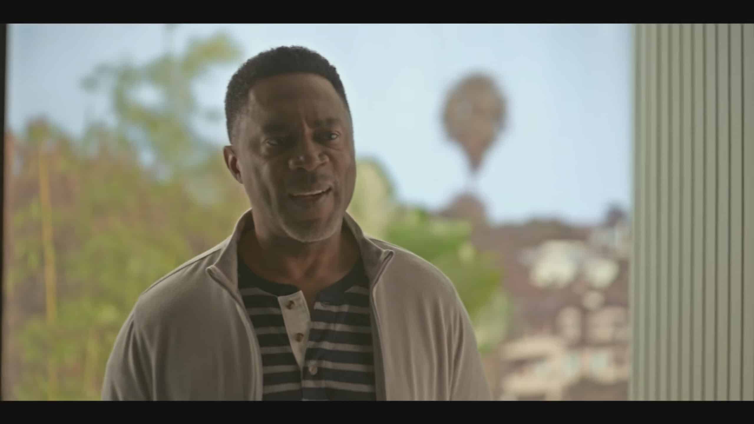 Eddie (Richard Brooks) visiting his daughter - Reasonable Doubt Season 3 Episode 2