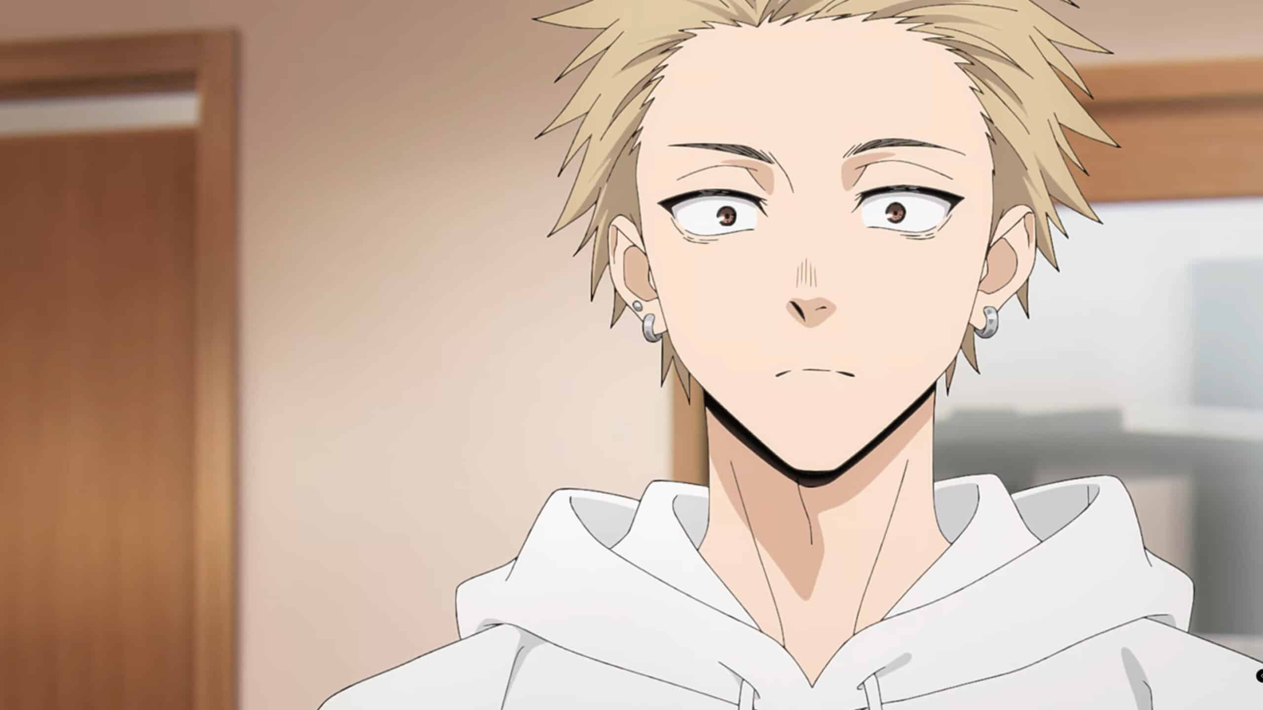 Rintaro Tsumugi (Yoshinori Nakayama) at home - The Fragrant Flower Blooms With Dignity Season 1 Episode 1