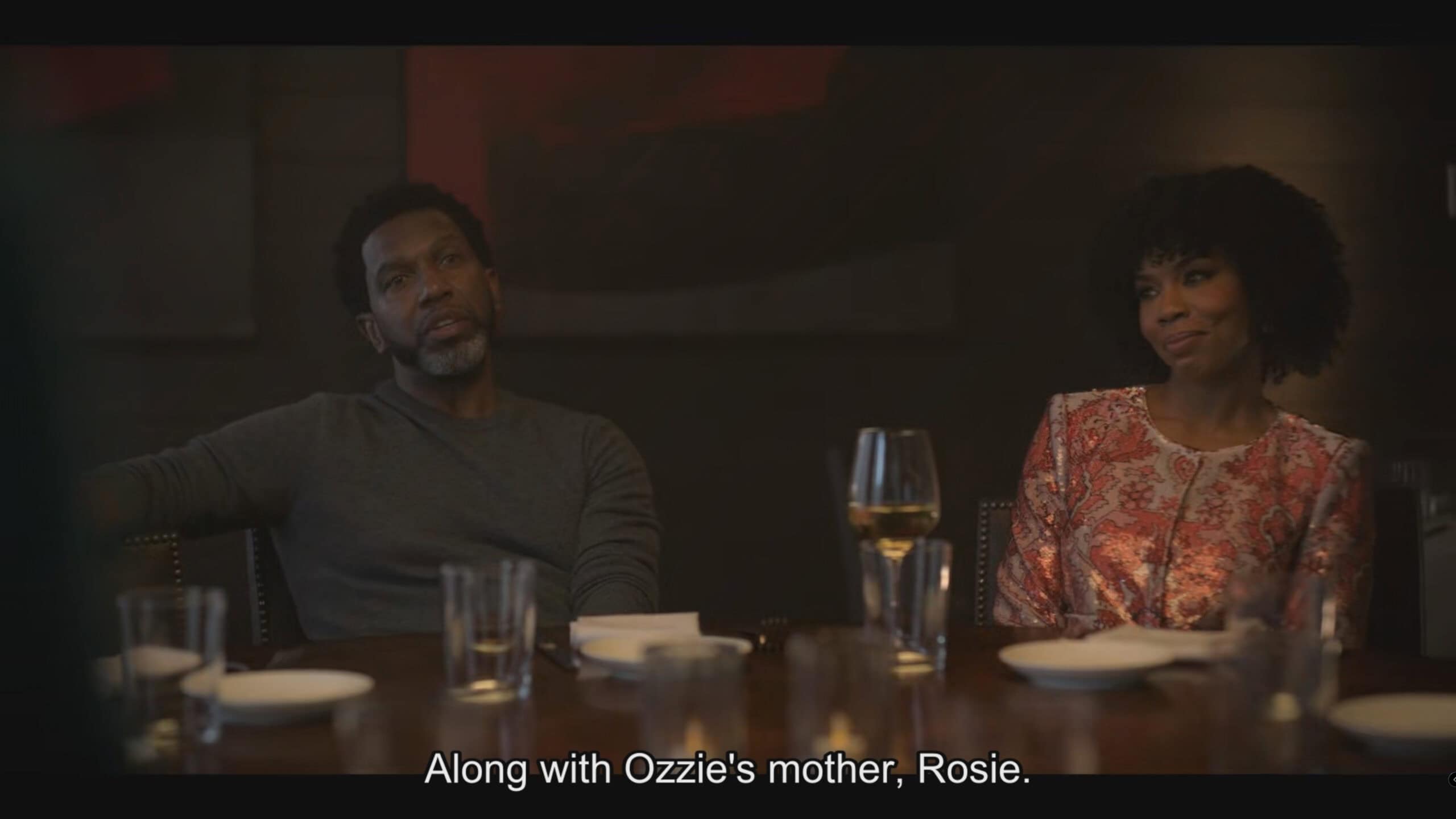 Sal (Keith Arthur Bolden) and Monica Wilson (Brandee Evans) prepping for a meeting with Jax - Reasonable Doubt Season 3 Episode 1
