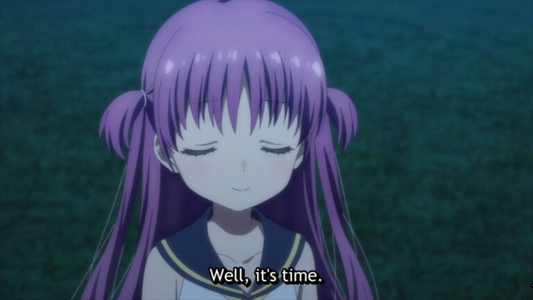 Umi saying goodbye - Summer Pockets Season 1 Episode 26