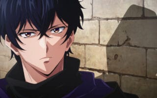 Akira talking to a mysterious woman - My Status as an Assassin Obviously Exceeds the Hero's Season 1 Episode 1