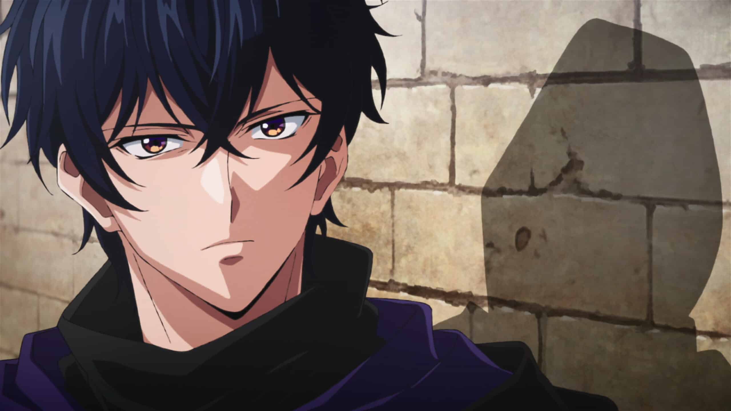 Akira talking to a mysterious woman - My Status as an Assassin Obviously Exceeds the Hero's Season 1 Episode 1