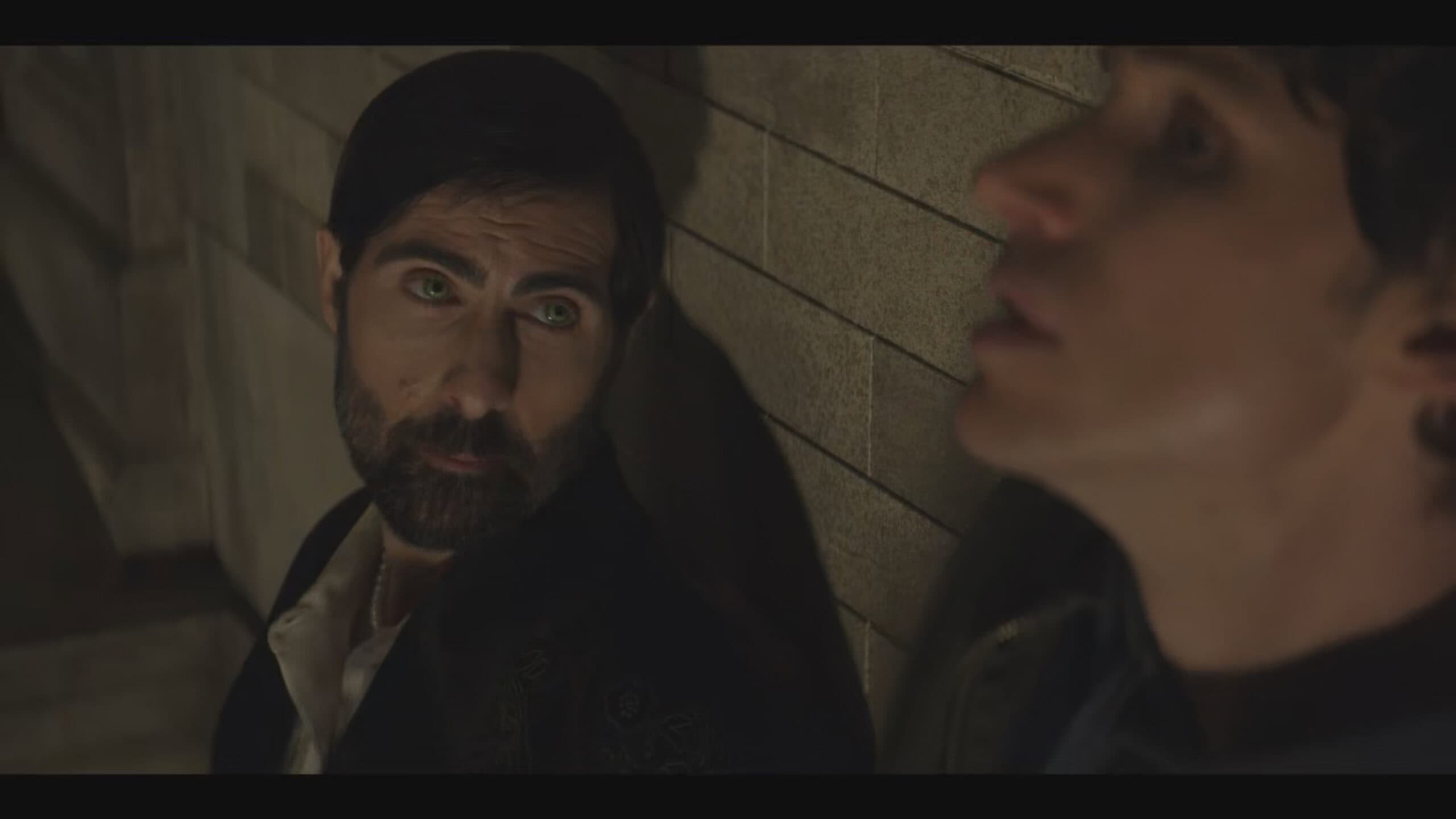 Burton (Jason Schwartzman) teaching Guy a lesson for trying to read his mind - Talamasca – The Secret Order Season 1 Episode 1