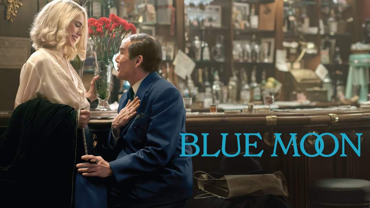 Elizabeth (Margaret Qualley) and Lorenz “Larry” Hart (Ethan Hawke) – Blue Moon