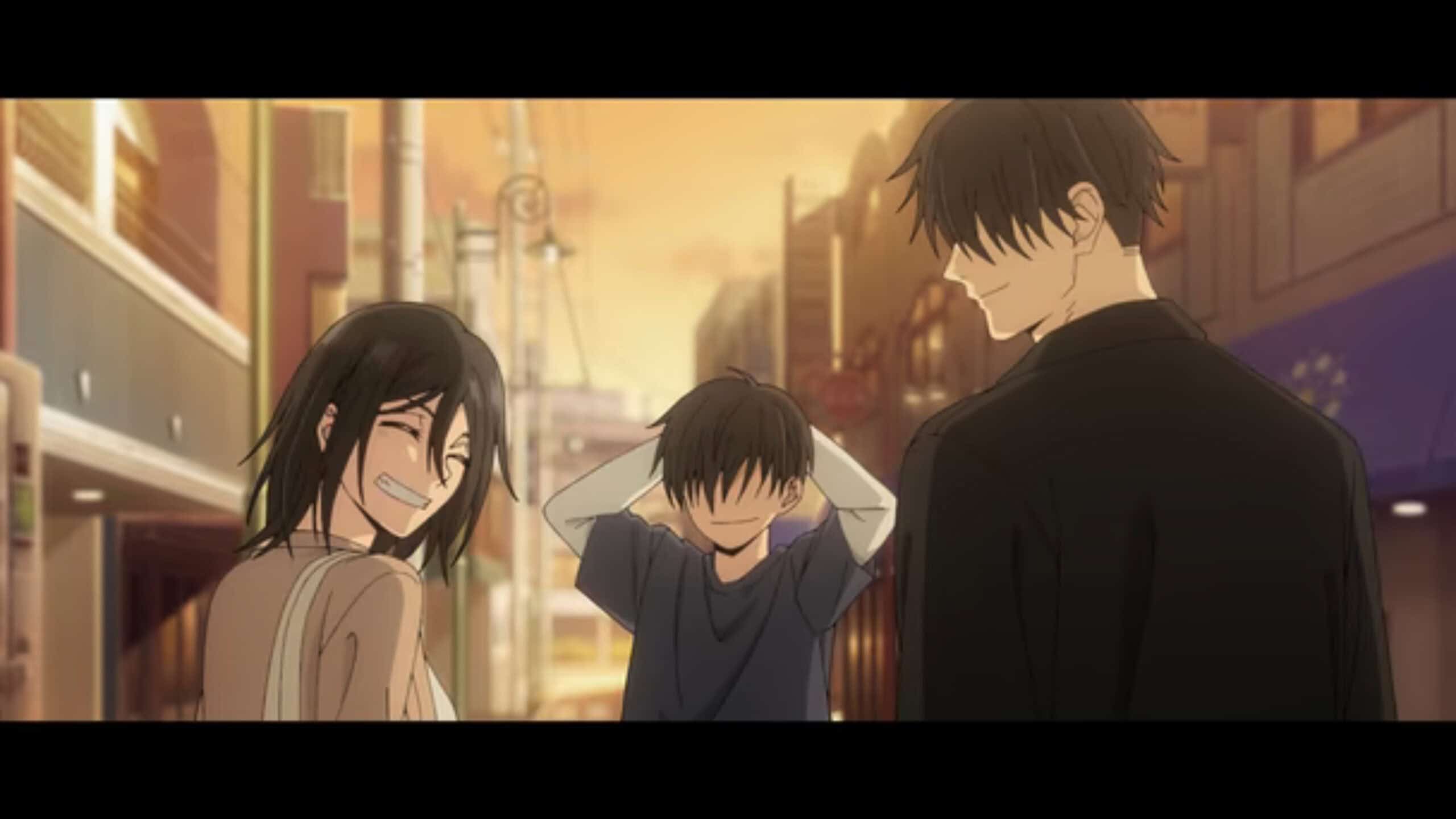 Kyoko, Rintaro's older brother, and Keiichiro - The Fragrant Flower Blooms With Dignity Season 1 Episode 9