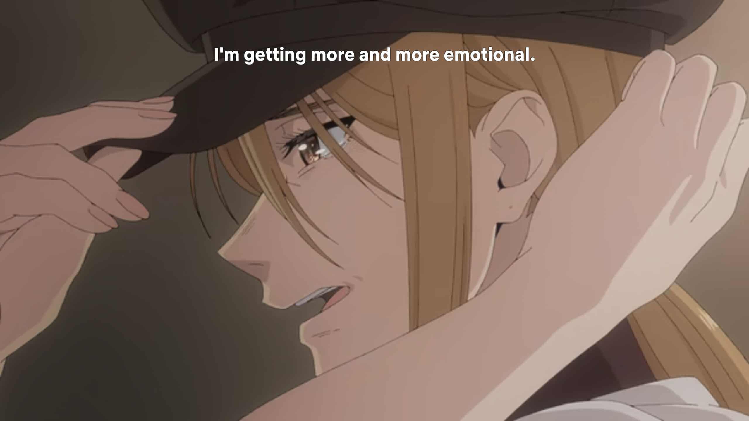 Kyoko getting emotional over seeing her son with so many friends - The Fragrant Flower Blooms With Dignity Season 1 Episode 9