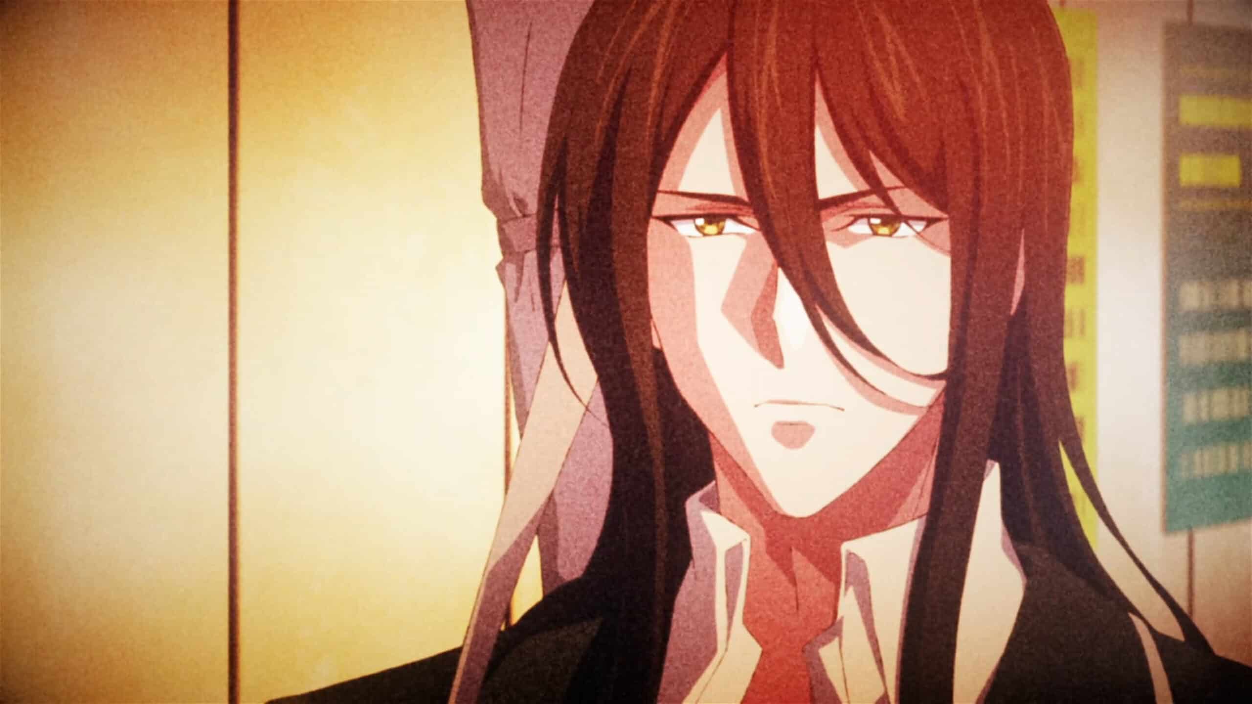 Kyousuke in a flashback, when he realized him and Akira's little sisters are friends - My Status as an Assassin Obviously Exceeds the Hero's Season 1 Episode 2
