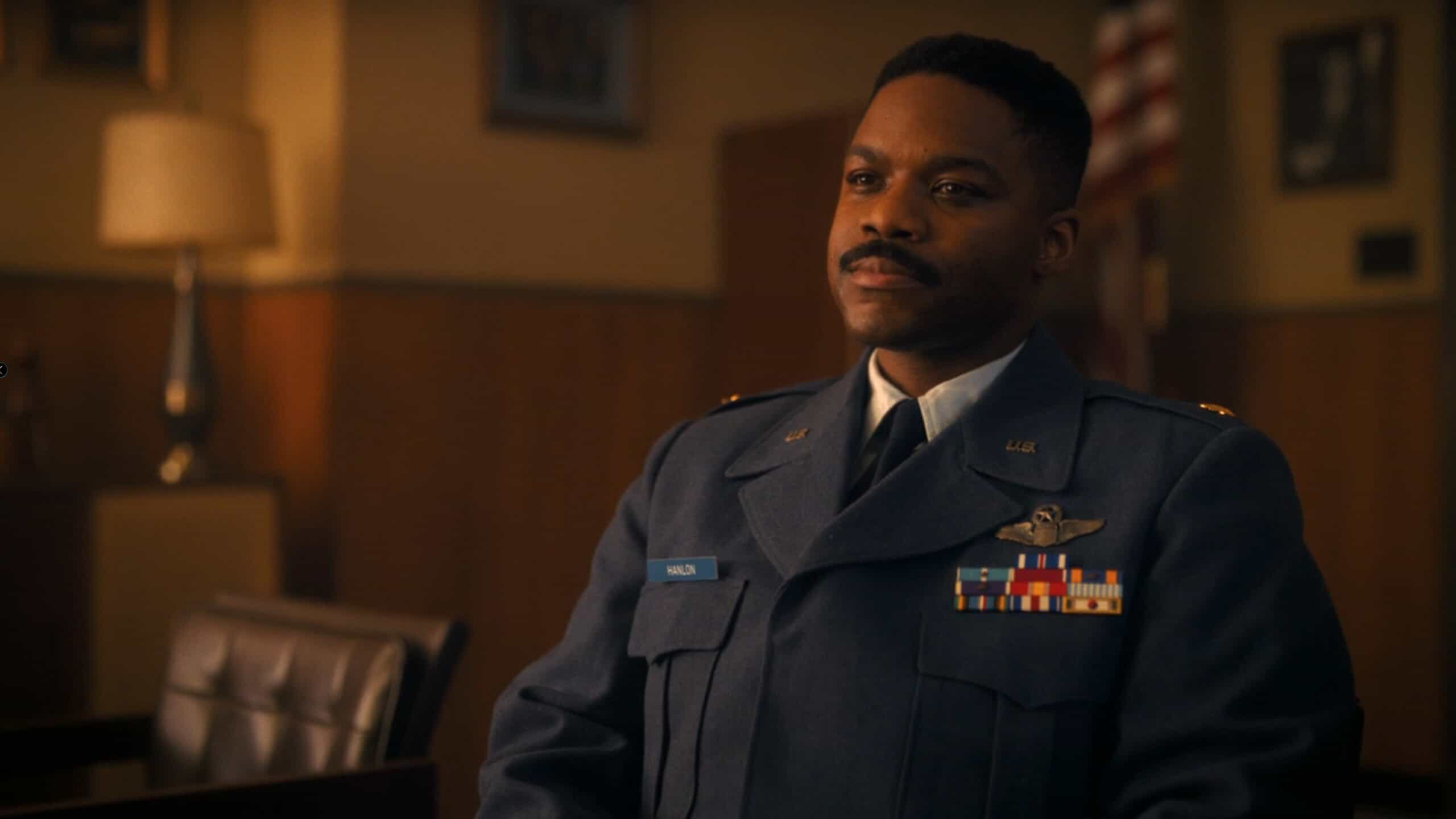 Leroy (Jovan Adepo) meeting his superior - IT Welcome To Derry Season 1 Episode 1