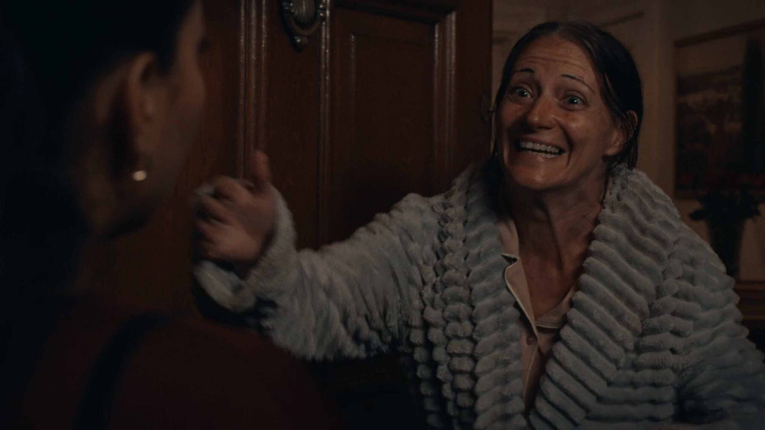 Lucille (Dianne Simpson) excited to meet Paola – Match
