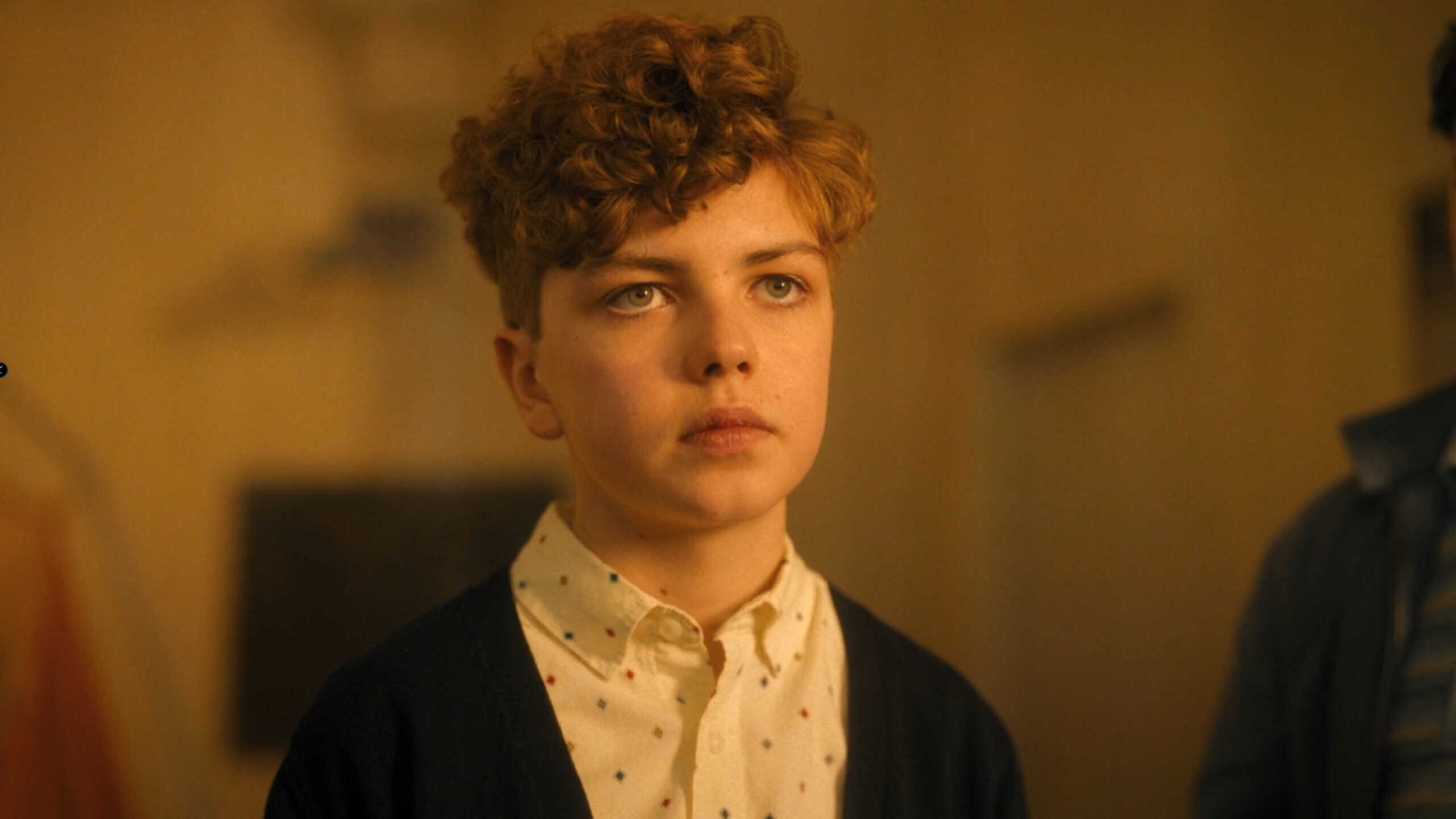 Teddy (Mikkal Karim Fidler) listening to Lilly's story about Matty - IT Welcome To Derry Season 1 Episode 1 