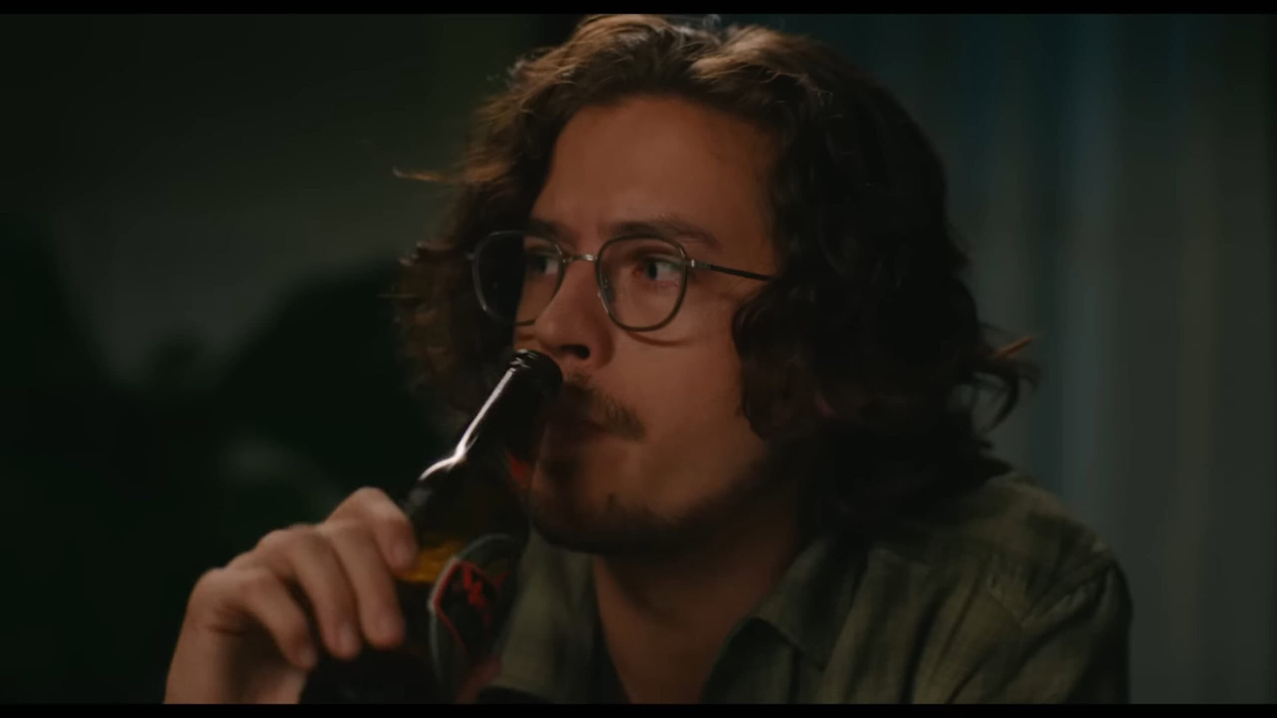 Thomas (Cole Sprouse) having a drink – I Wish You All The Best
