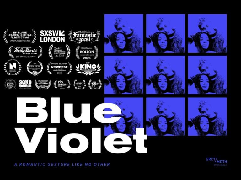 Title Card – Blue Violet (NewFest)