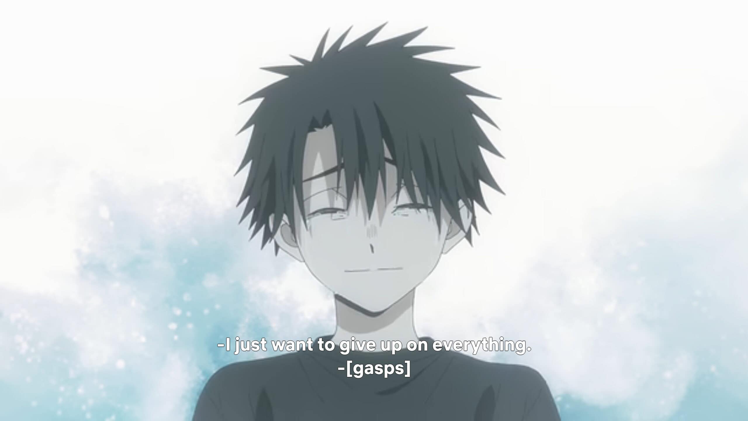 Young Rintaro sounding pessimistic about making friends - The Fragrant Flower Blooms With Dignity Season 1 Episode 9