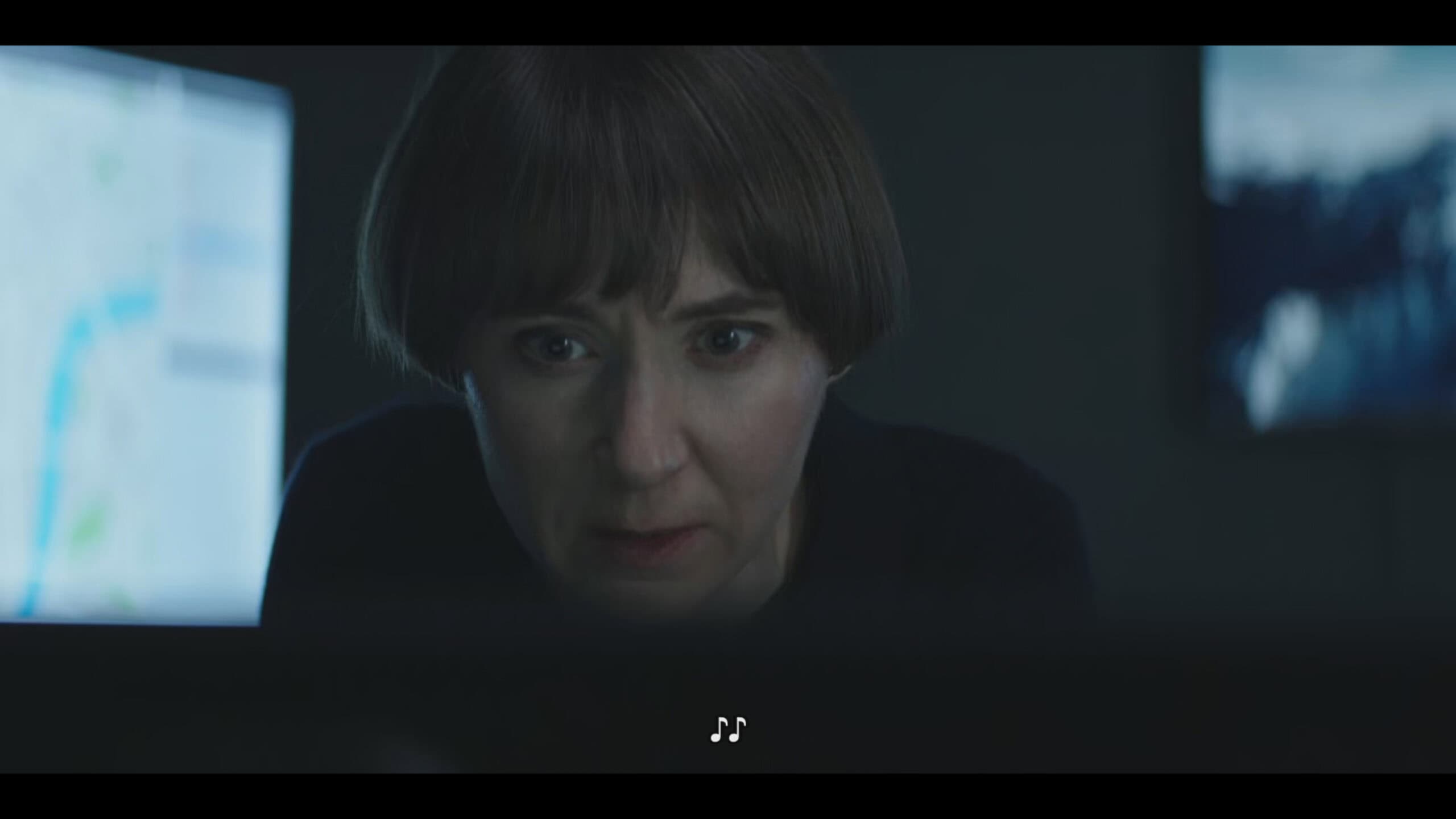 Detective Ridge (Bryony Hannah) investigating Keves' murder - Talamasca The Secret Order Season 1 Episode 3