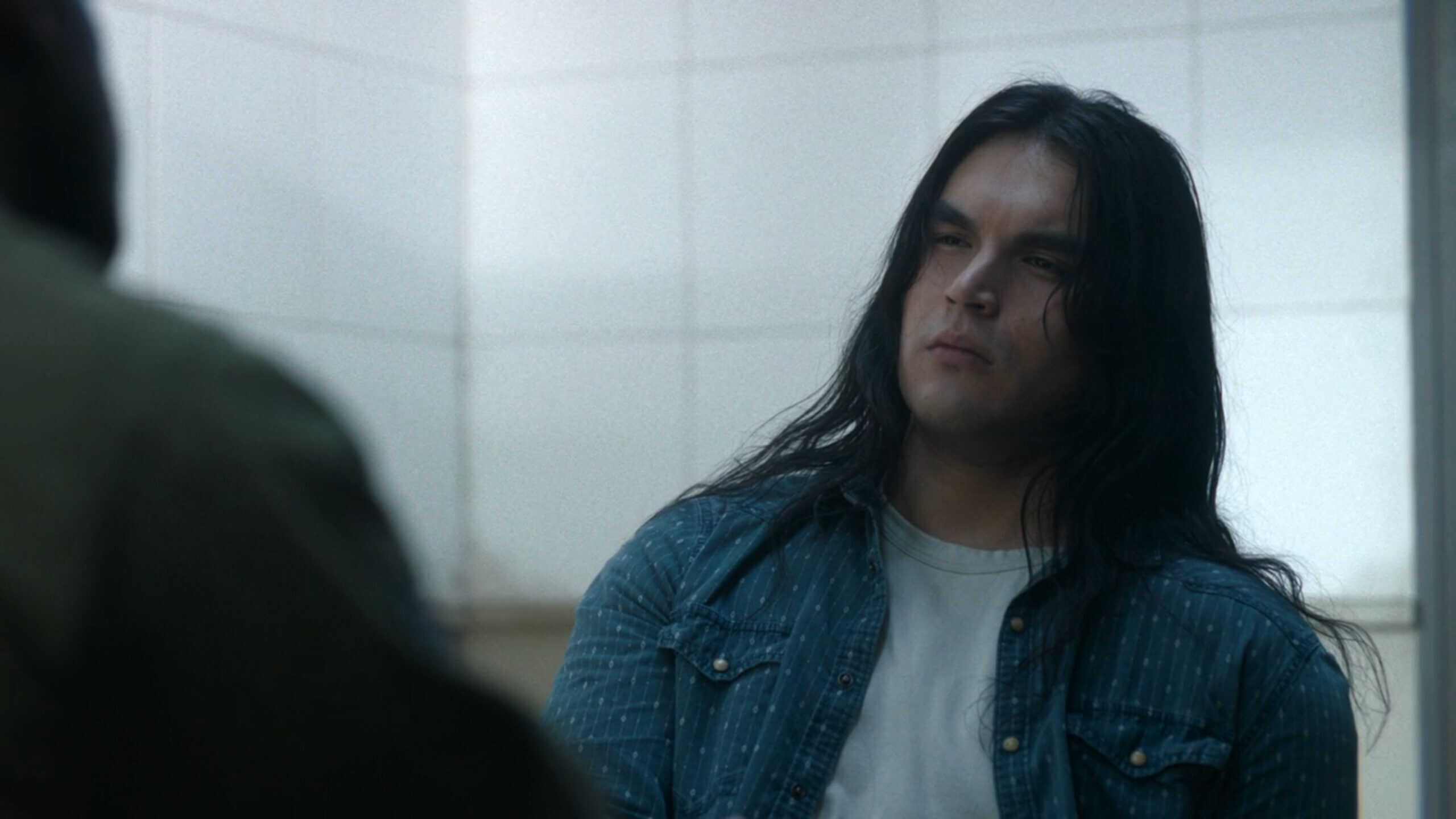 Taniel (Joshua Odjick) being interrogated - IT – Welcome To Derry Season 1 Episode 4