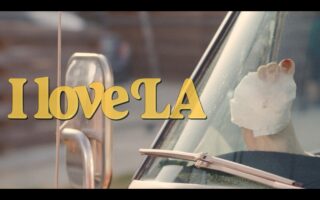 Title Card featuring Maia's bloody foot - I Love LA Season 1 Episode 7 – HBO