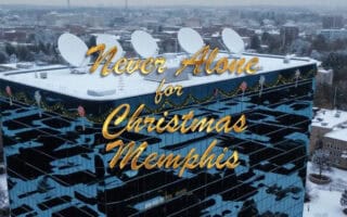 Title Card – Never Alone For Christmas Memphis