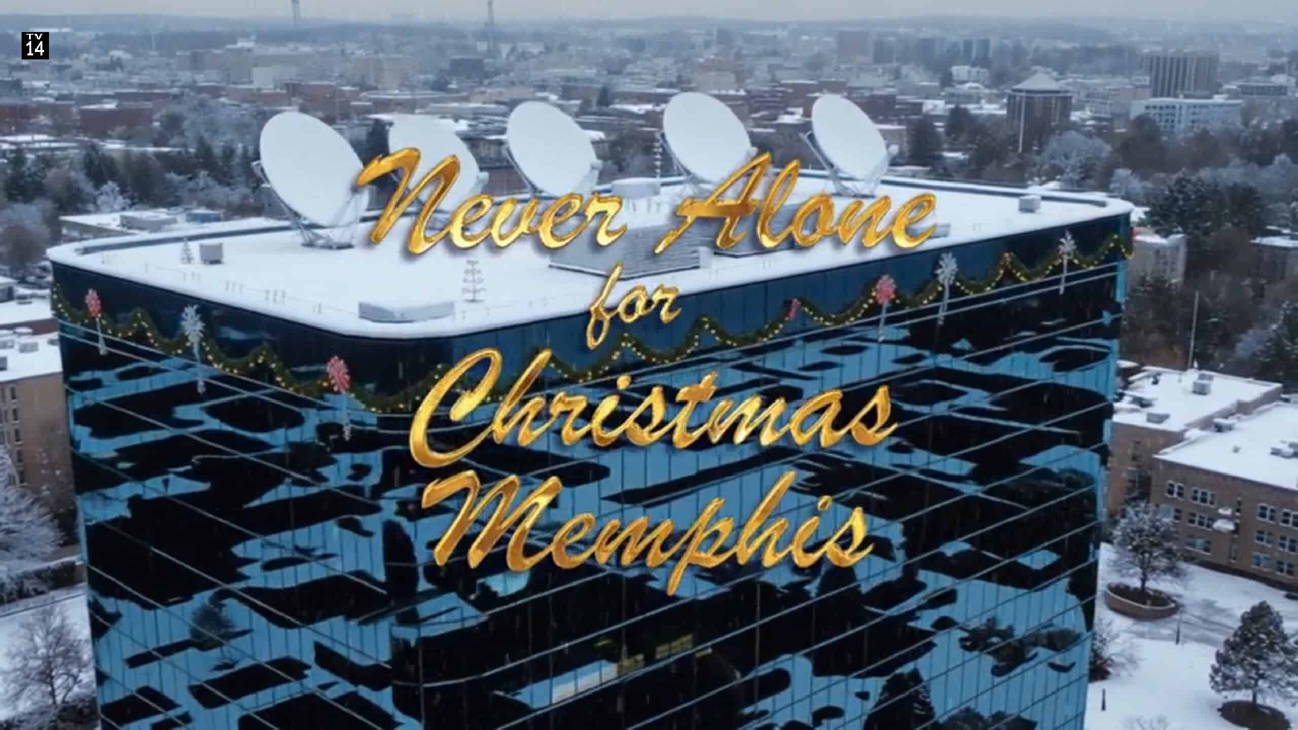 Title Card – Never Alone For Christmas Memphis