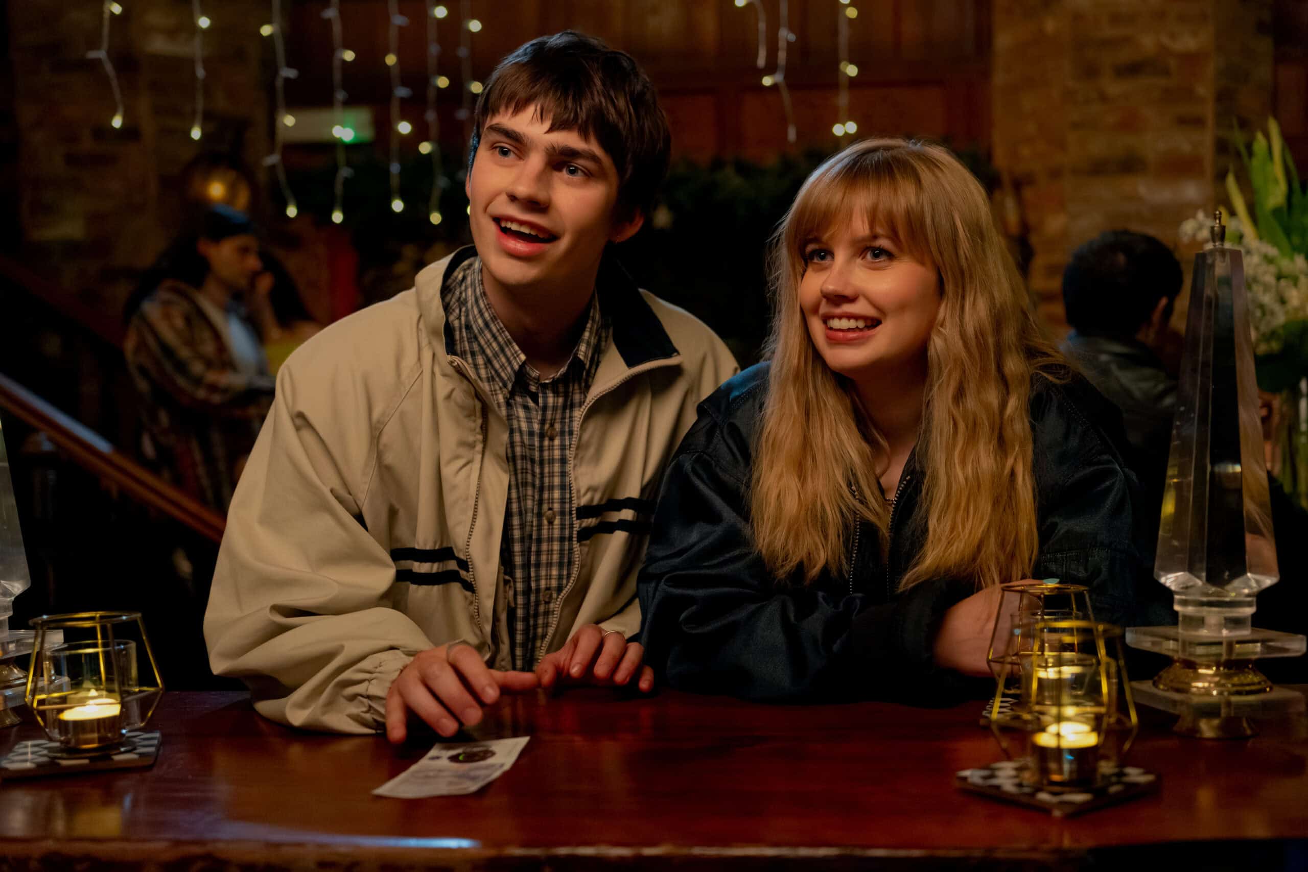 Owen (Spike Fearn) and Emily Raine (Angourie Rice)